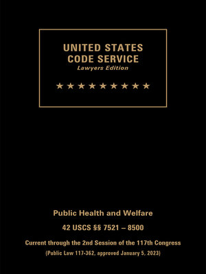 cover image of United States Code Service